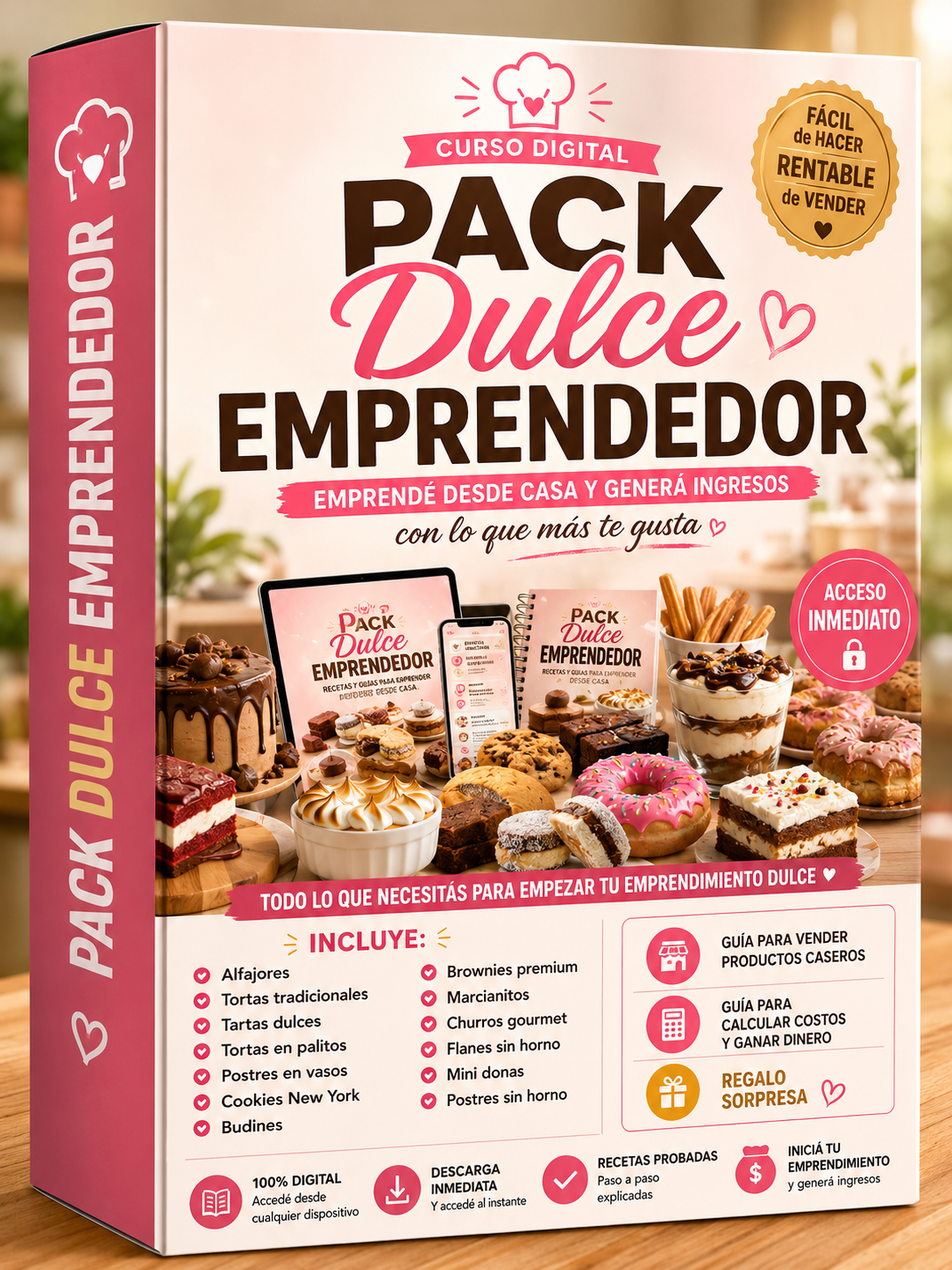PACK DULCE EMPRENDEDOR DESDE CASA