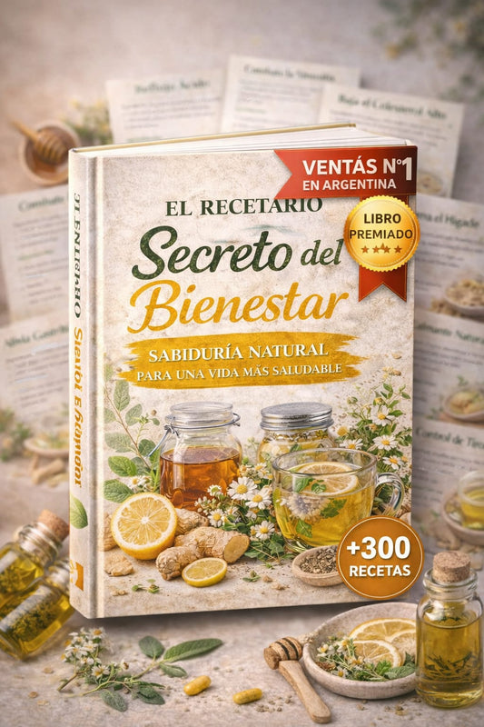 Libro Digital- El Recetario Secreto del Bienestar - Sabiduria natural para una vida más Saludable